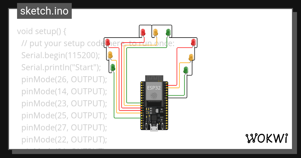 Task 5 - Wokwi ESP32, STM32, Arduino Simulator