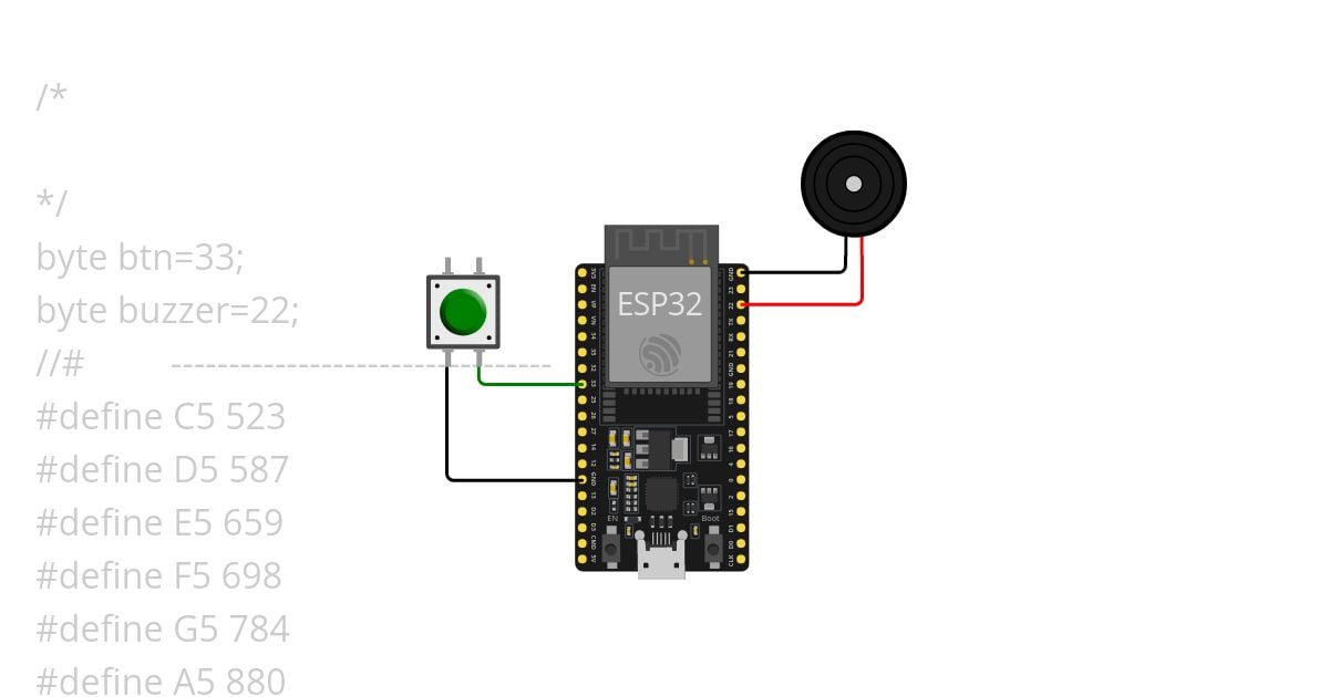 ESP32_Btn_sound simulation