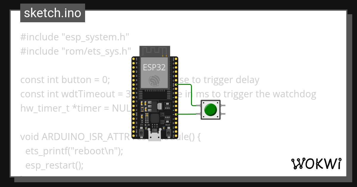 Wokwi online esp32 stm32 arduino simulator