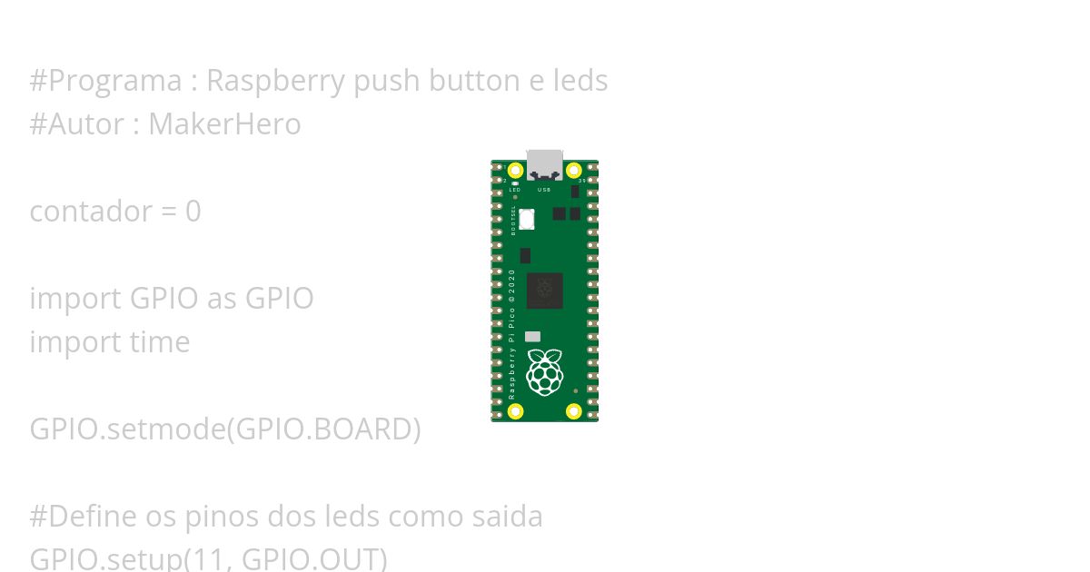 ControleDeLedsDeUmBotao simulation