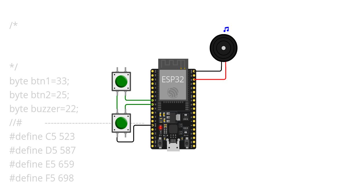 ESP32_2Btn_sound simulation