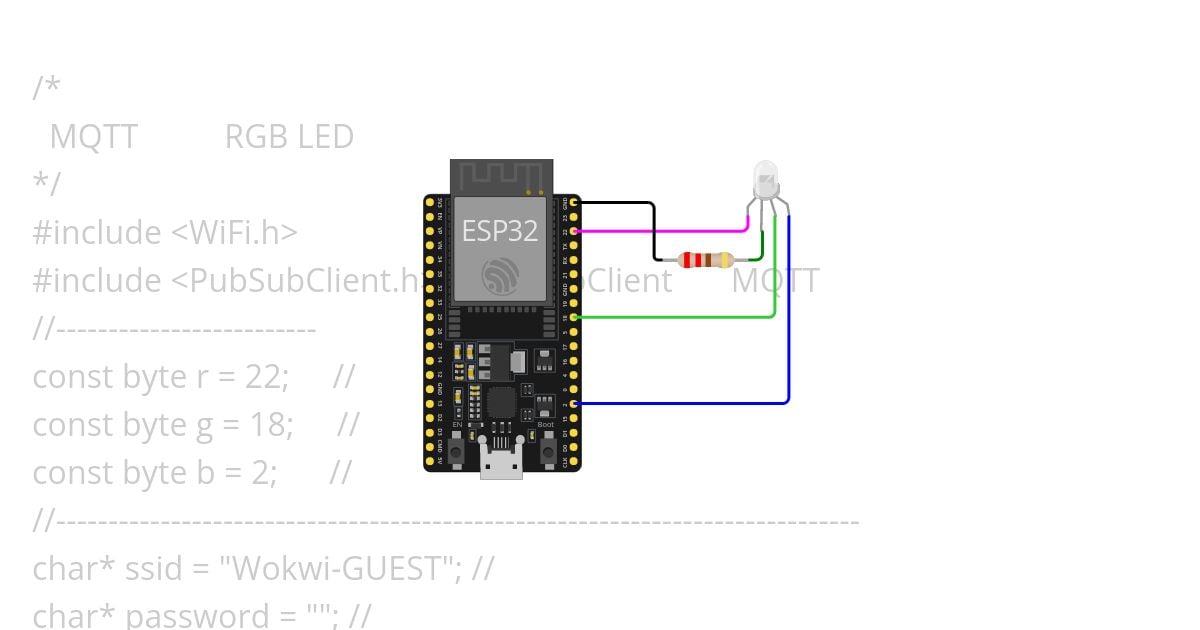 ESP32_RGBLED_MQTT simulation