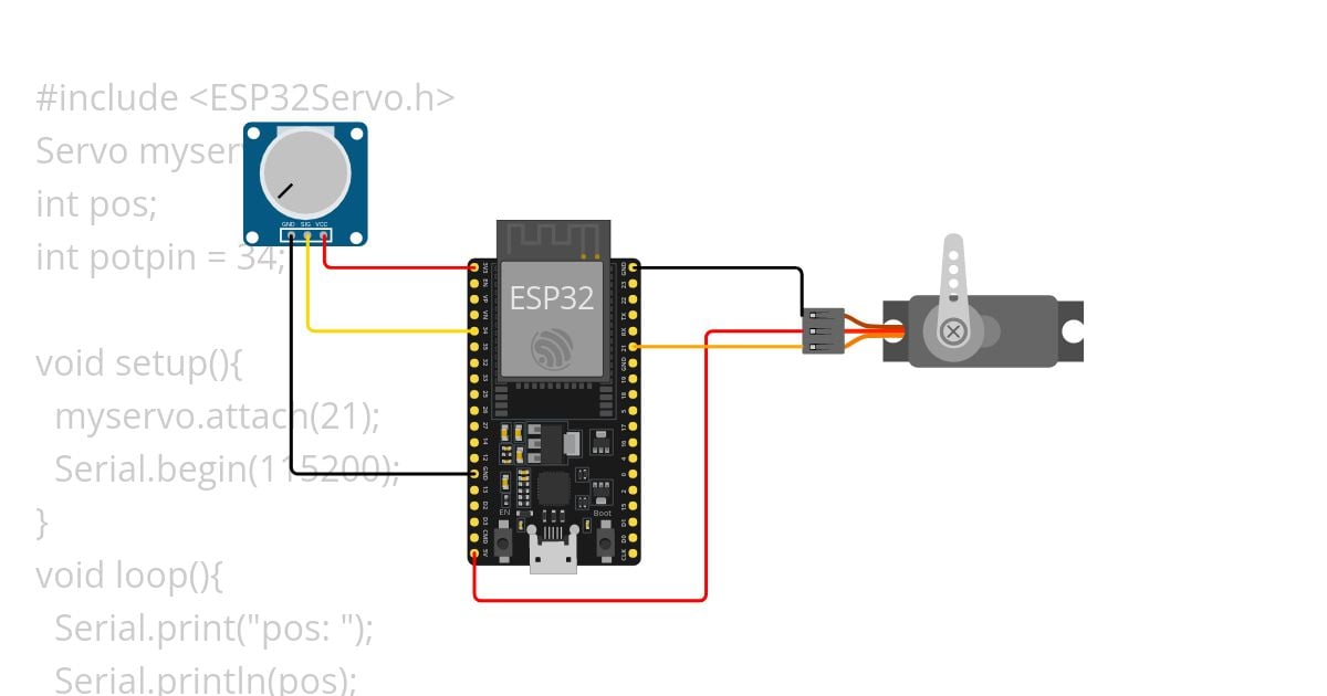 tentativa 1 controle do servo simulation