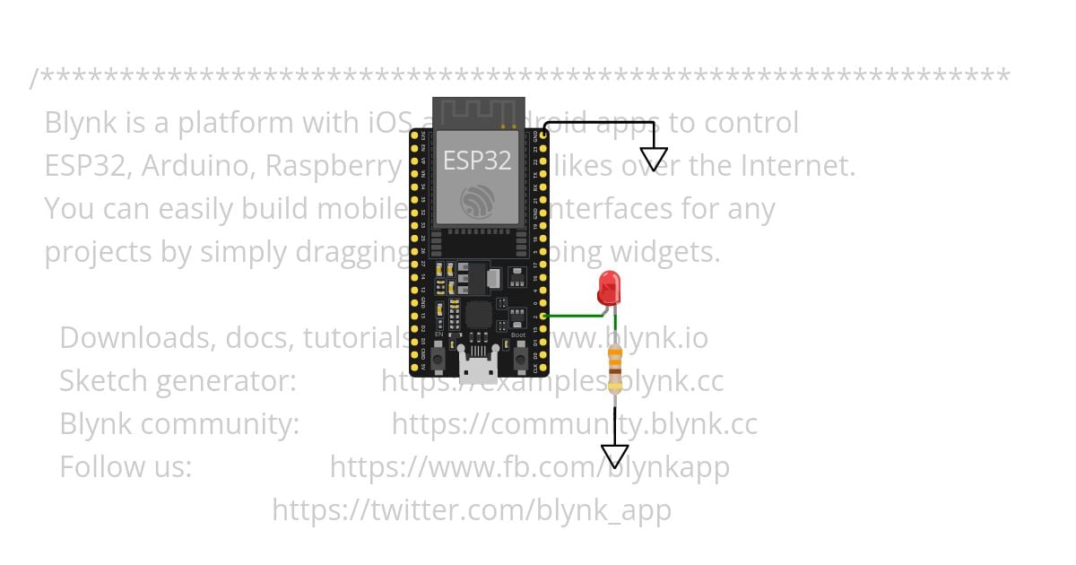 blynkApps simulation