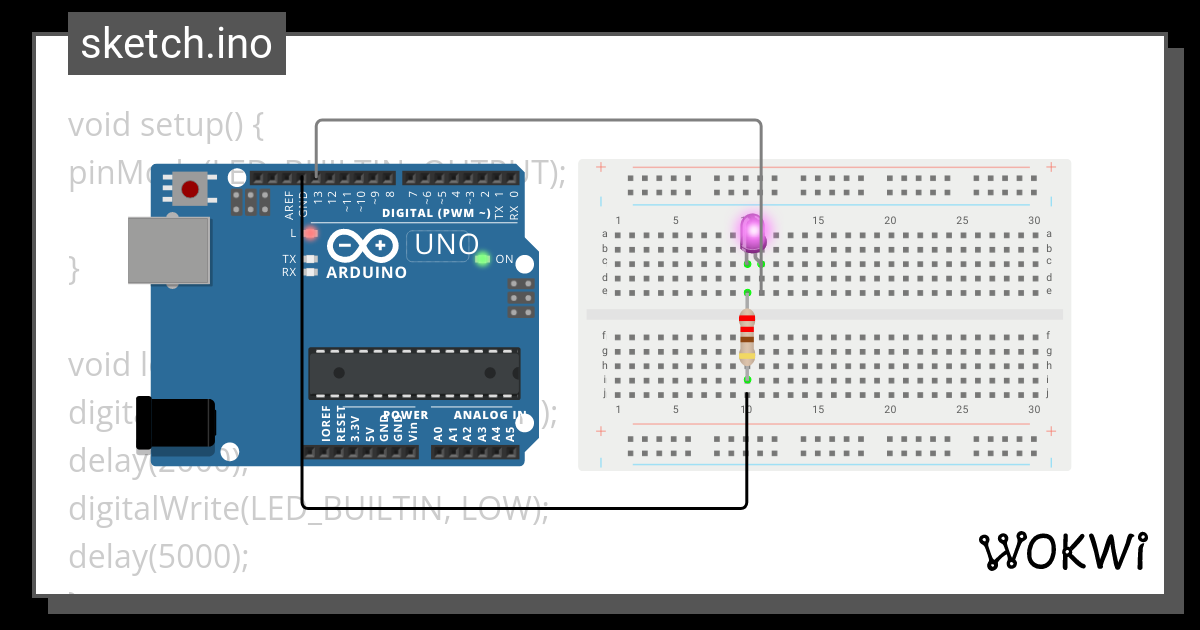 Simulador arduino - Wokwi ESP32, STM32, Arduino Simulator