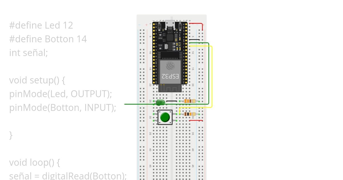 Led esp32 ok simulation