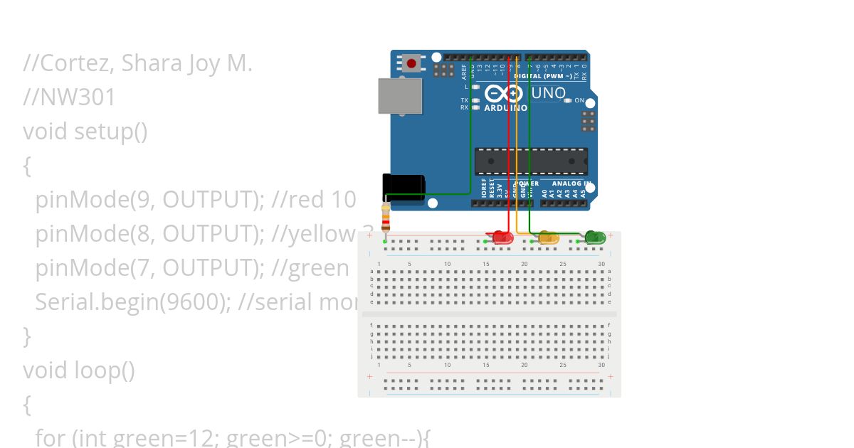 led 3 simulation