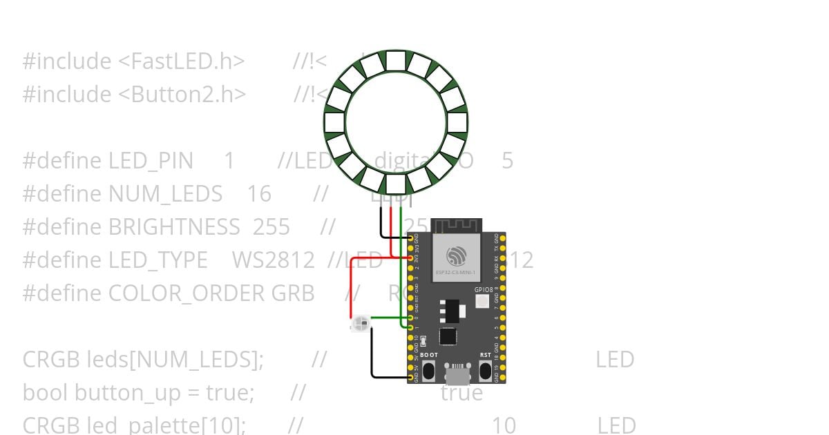 esp32_ws2812_16ring simulation