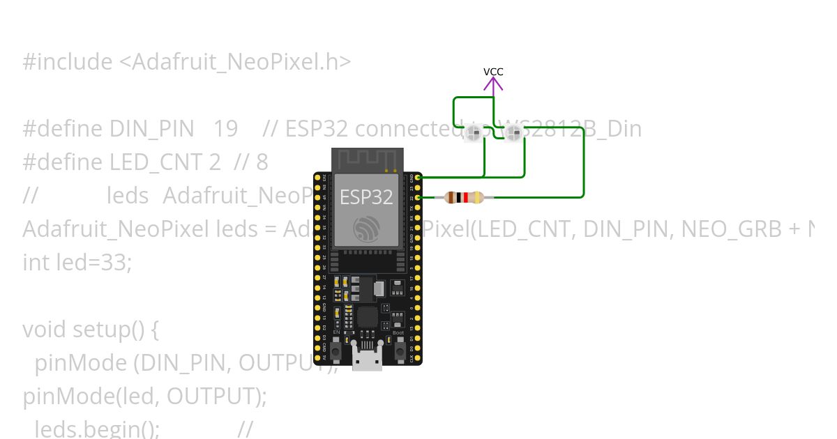 esp32ws2812test simulation