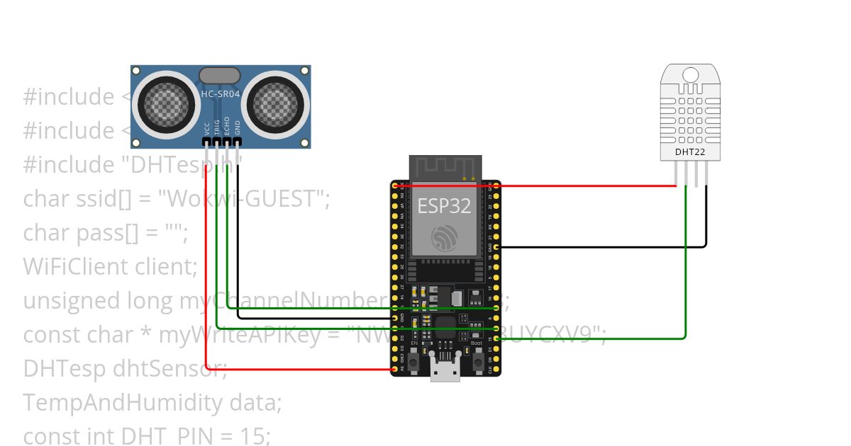 writing  sensor data in cloud  simulation