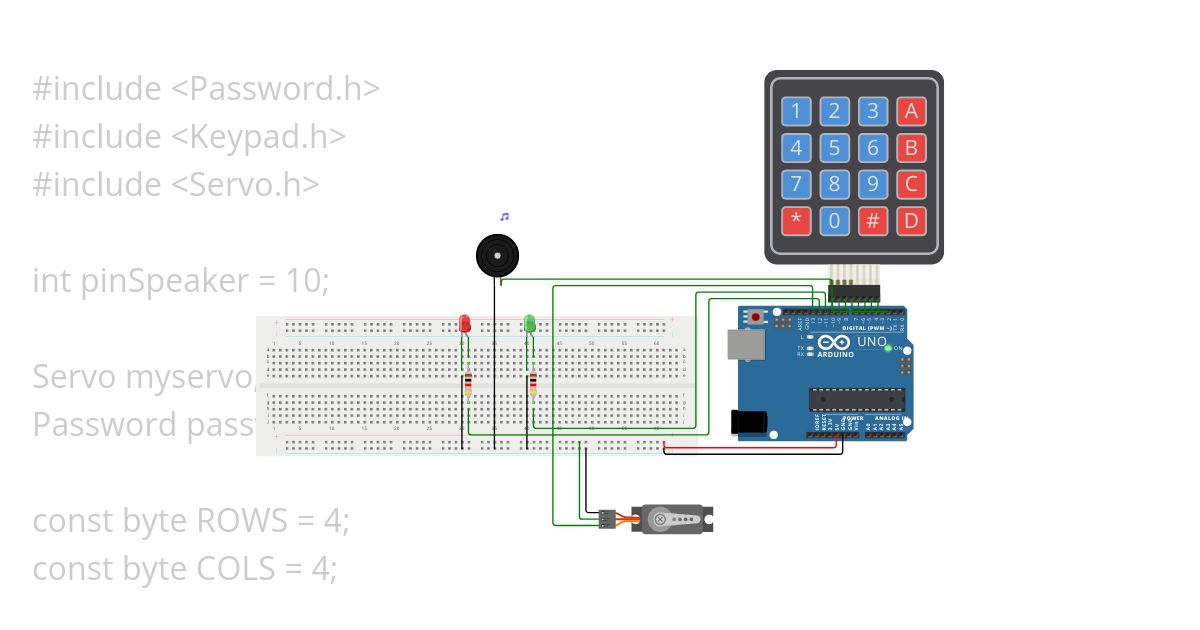 keypad entry system simulation