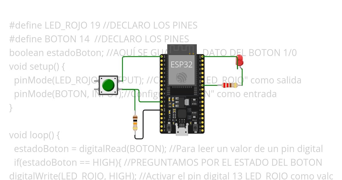 E3 ENCENDER CON BOTON simulation