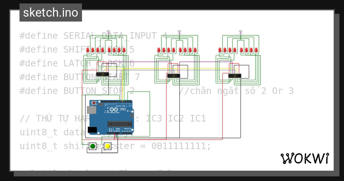 Wokwi online esp32 stm32 arduino simulator