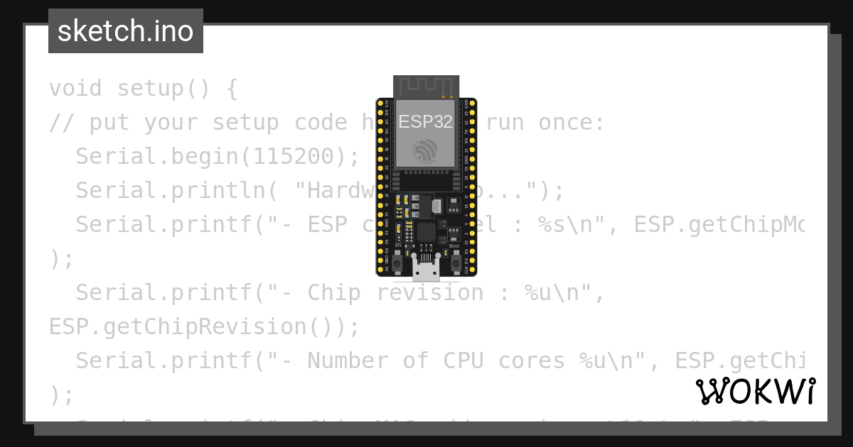 023lab2 1 wokwi esp32 stm32 arduino simulator