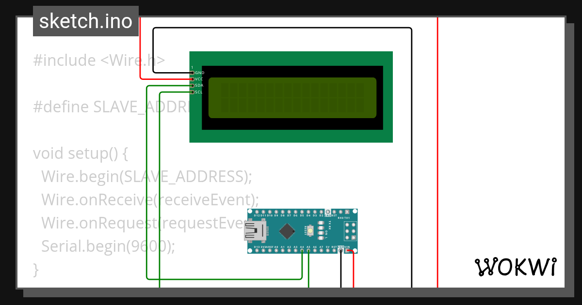 i2c - Wokwi ESP32, STM32, Arduino Simulator