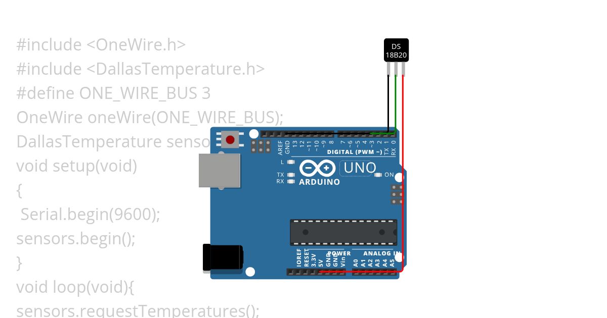 TEMPERATURE SENSOR simulation