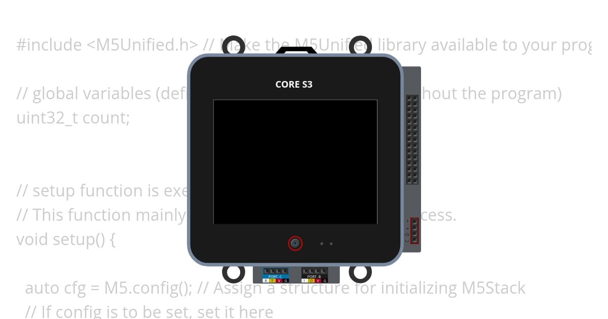 test cores3 example simulation