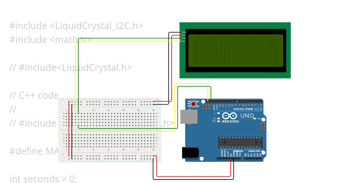 K-Nearest Neighbors Classification Algorithm using Arduino UNO  simulation