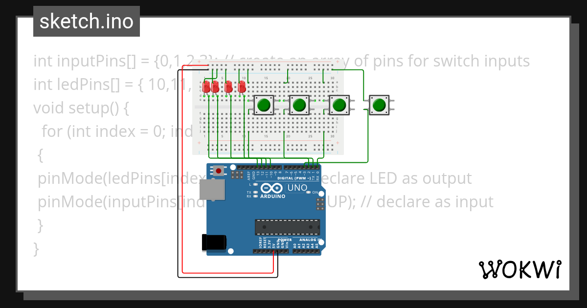 تجربة - Wokwi ESP32, STM32, Arduino Simulator