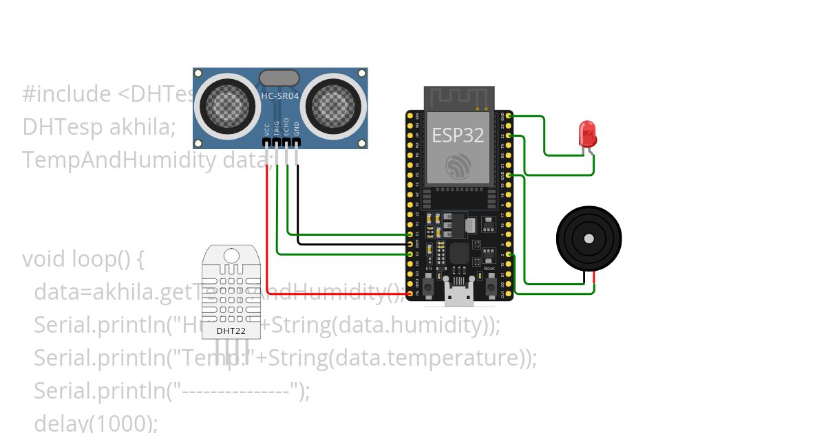 ultrasonic with LED Copy simulation
