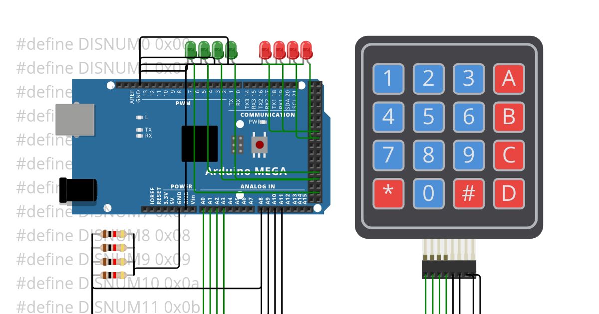 keypad_row_col_identify simulation