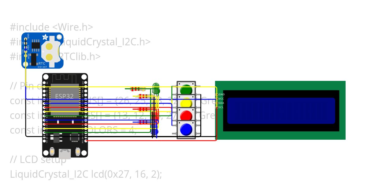 Anduino Basic LED simulation