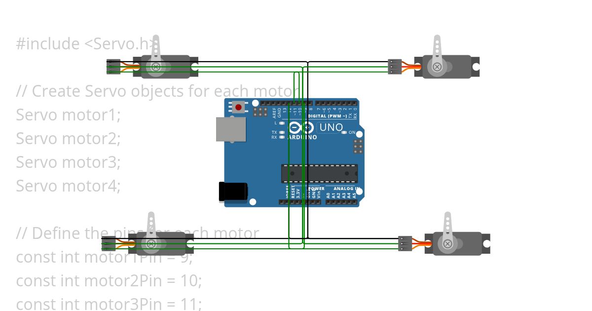 Quadcopter simulation