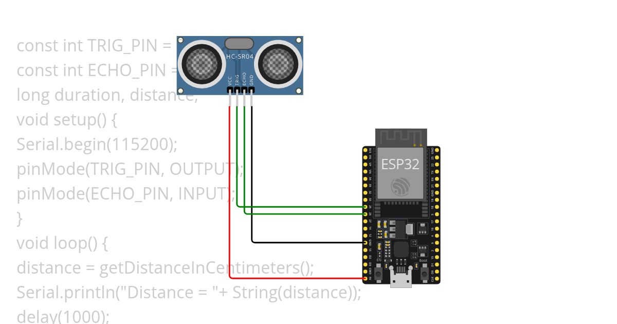 Ulatrasonic Sensor(Sathish) simulation