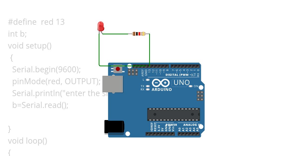 iot led condition simulation