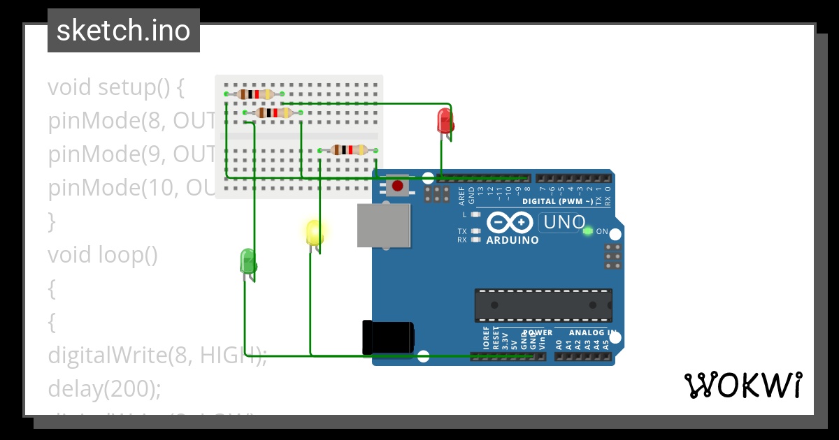 1(b) - Wokwi Esp32, Stm32, Arduino Simulator