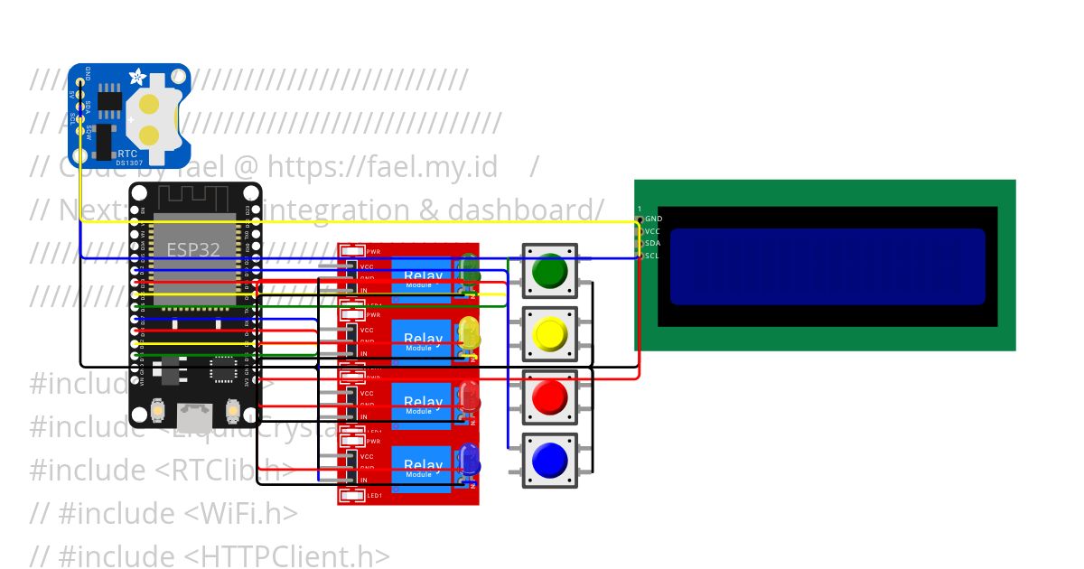 Anduino Relay Update simulation