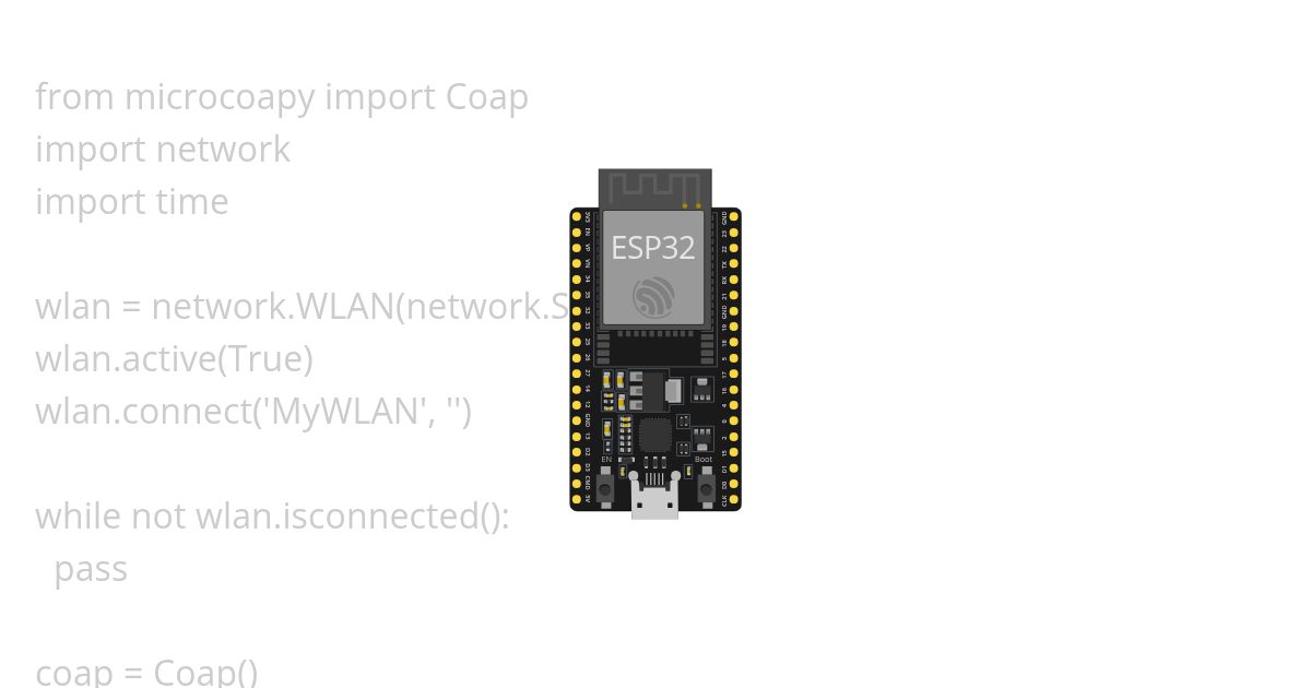 Protocolo CoAP simulation