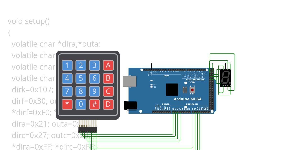 Keypad Practice Copy simulation