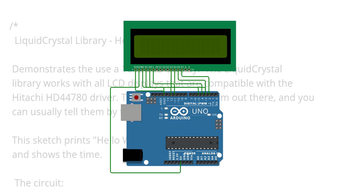 LCD DASAR simulation