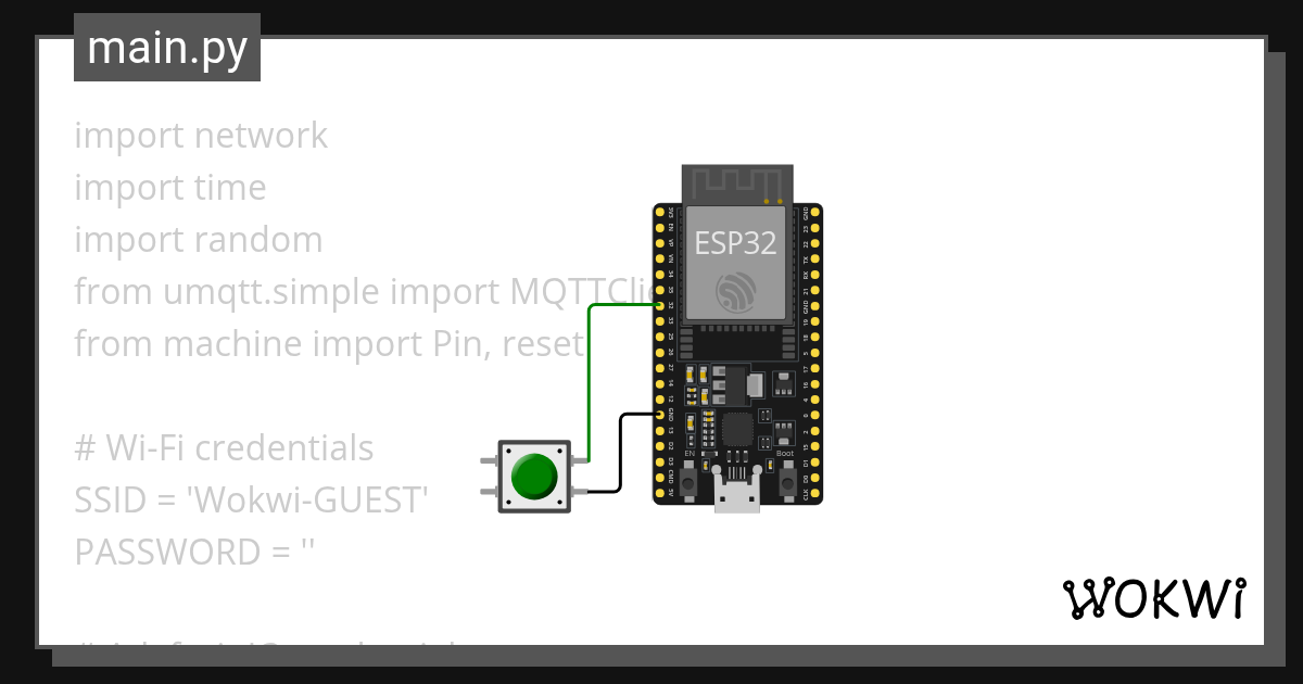 Wokwi - Online ESP32, STM32, Arduino Simulator