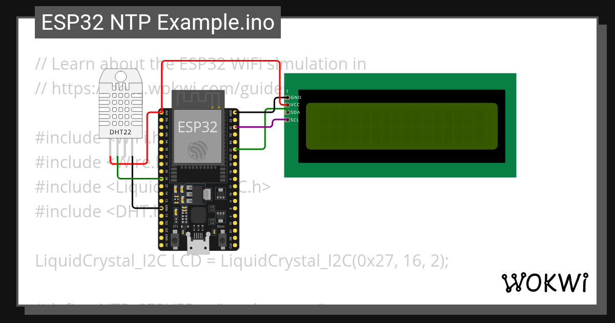UAS PK TimeTempHum HendryansyahM TOLI2A - Wokwi ESP32, STM32, Arduino ...