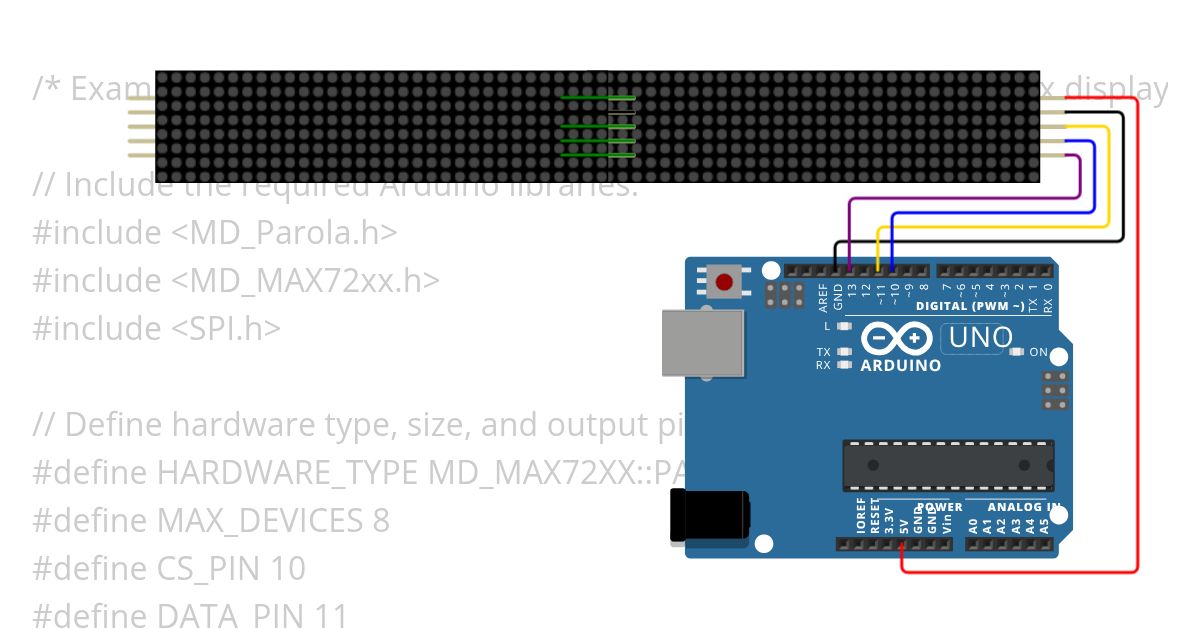 LED DOT MATRIX Copy M.SHRIJAN simulation