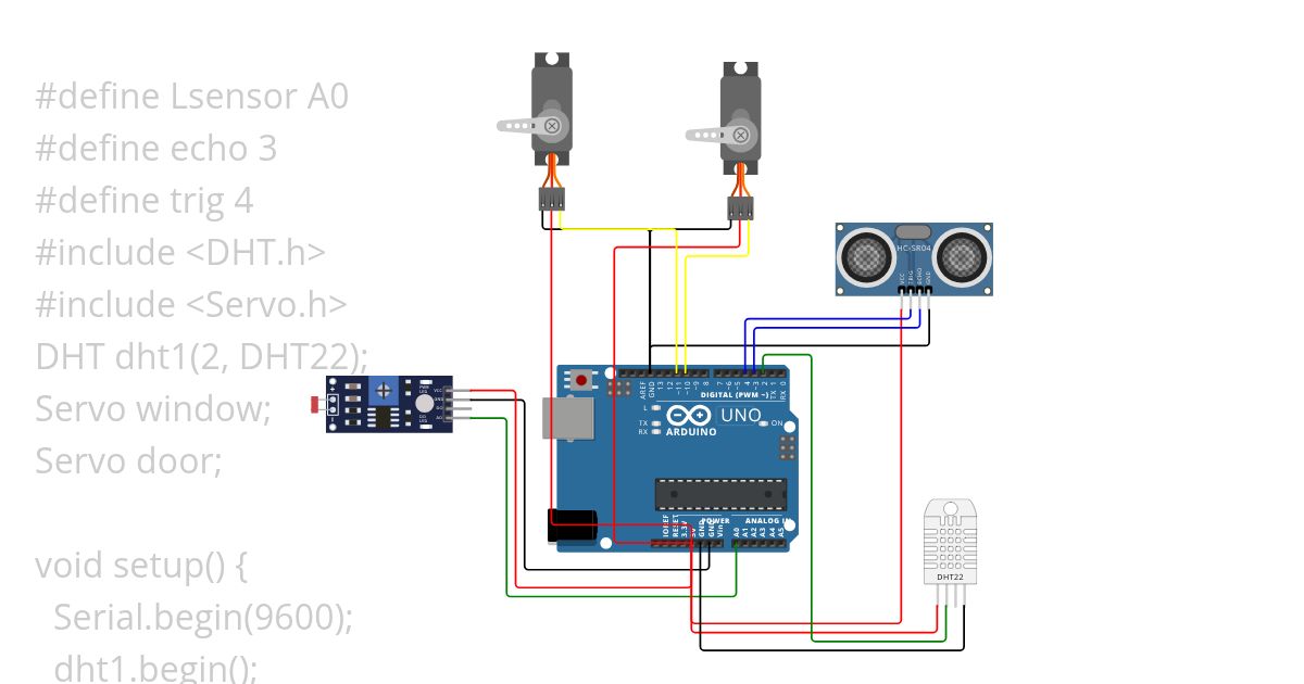 proj2 smart house simulation