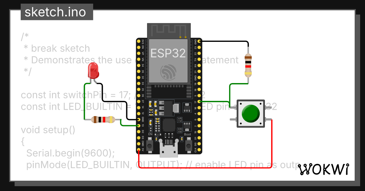 Wokwi online esp32 stm32 arduino simulator