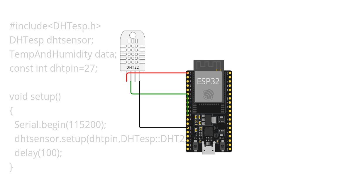 DTH22 PROJECT simulation