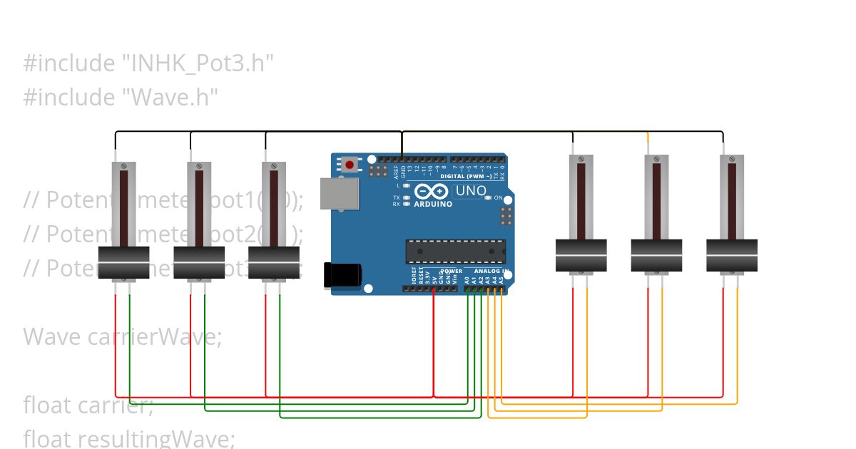 linear to logaritmic  simulation