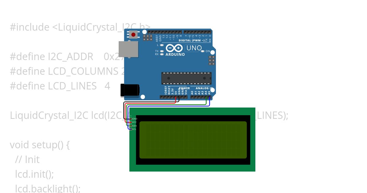 LiquidCrystal_I2C_HelloWorld.ino Copy simulation