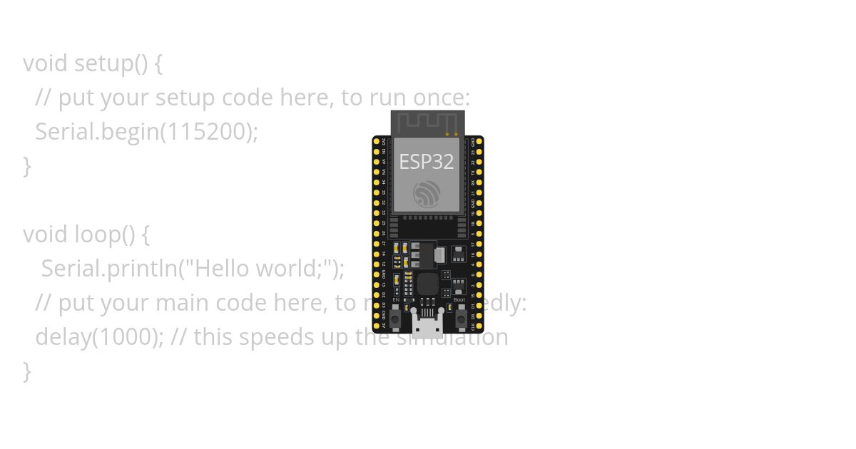 Hello World simulation