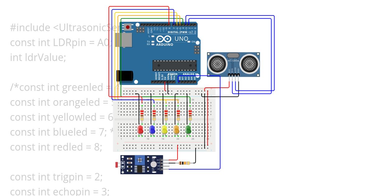 Smart Home Lighting System simulation