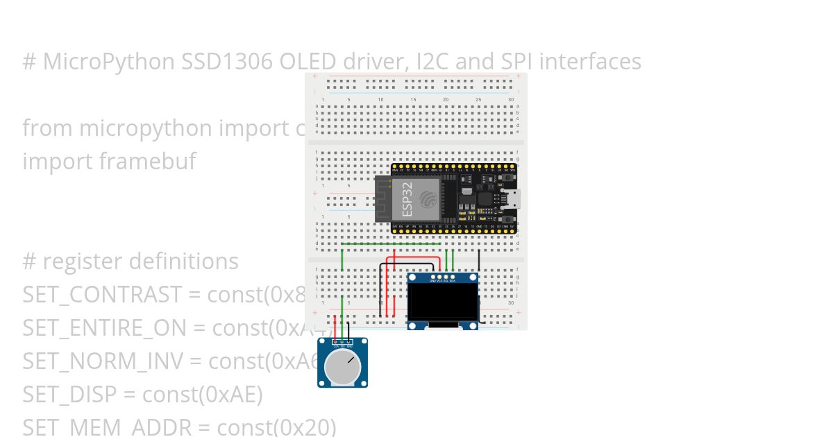 oled_ssd1306 simulation