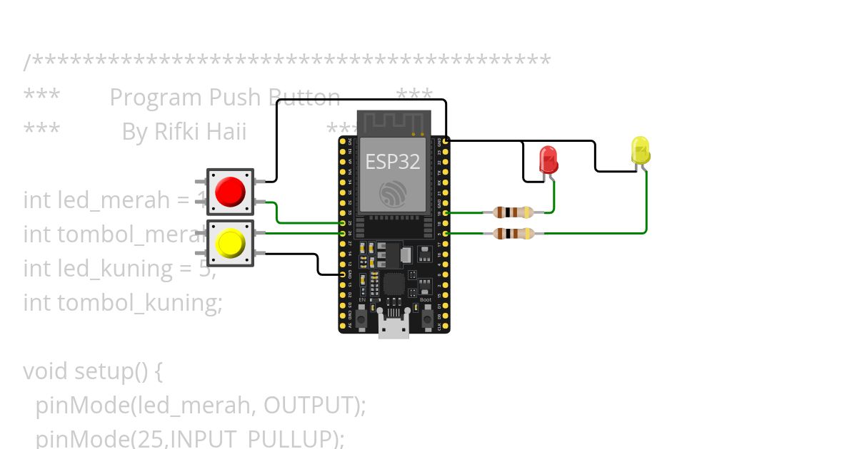 Push Button 2 simulation