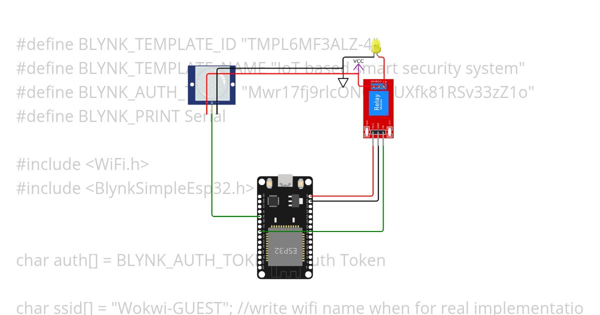 iot security system simulation