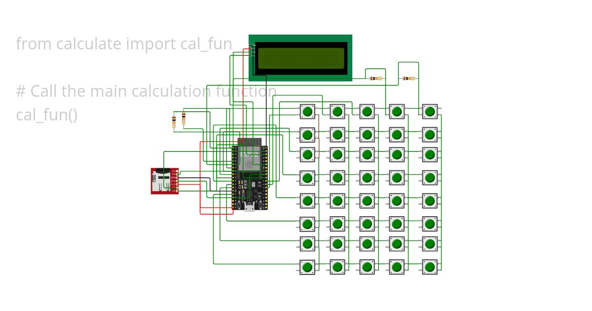 esp32-micropython-calsci simulation