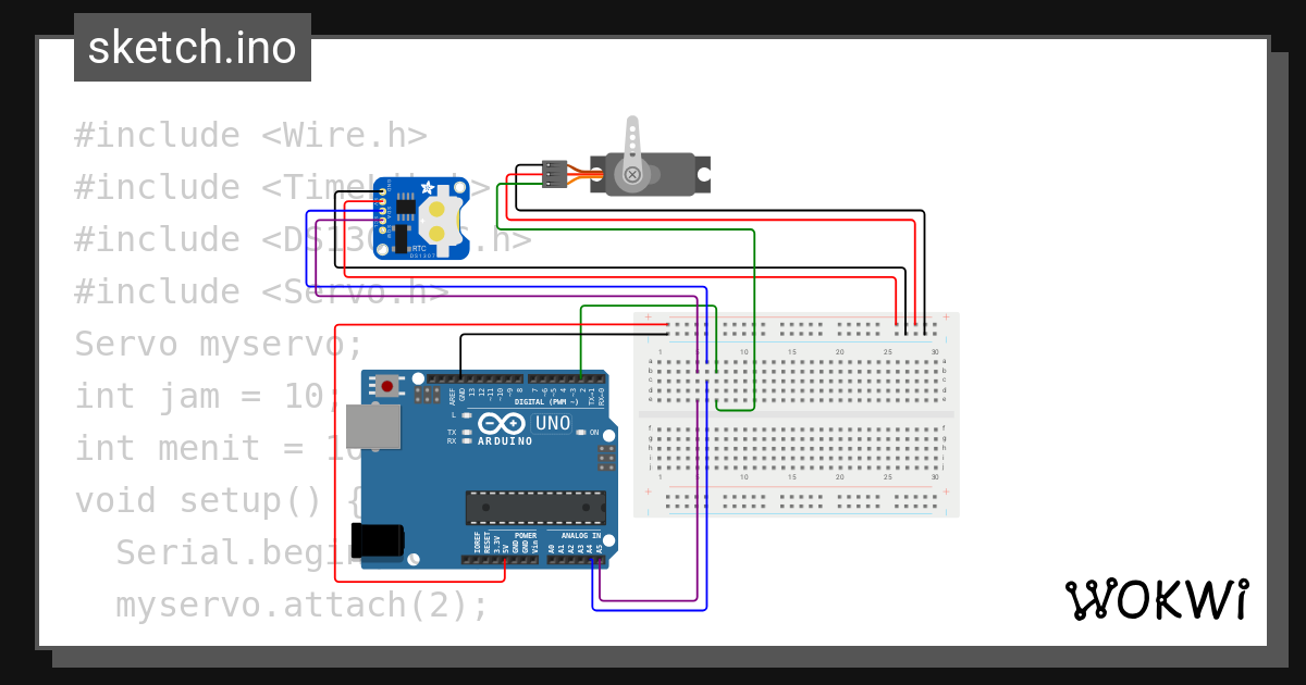 G10 jadwalwaktu timelib breadboard ino wokwi esp32 stm32 arduino