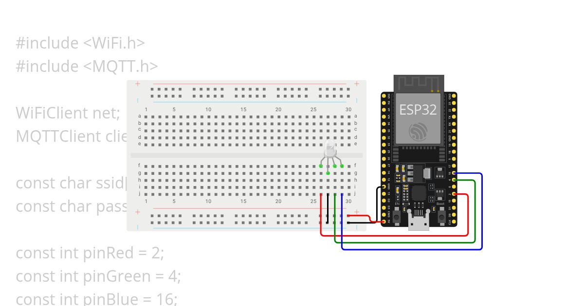 Menghubungkan ESP32 ke Broker MQTT simulation